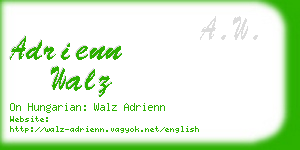 adrienn walz business card